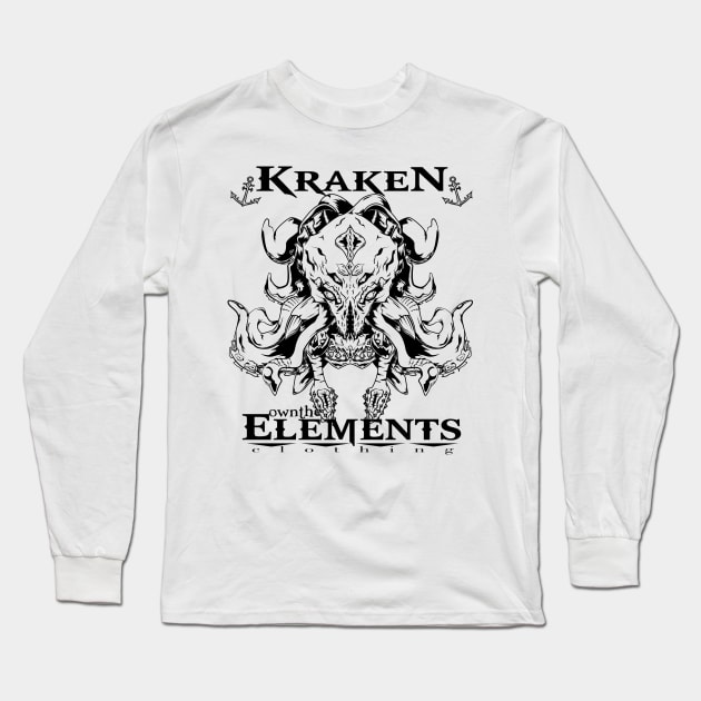 OTE King Kraken Long Sleeve T-Shirt by OwnTheElementsClothing